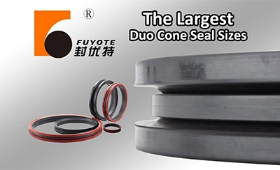 The largest duo cone seal sizes