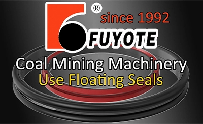 Floating seal for coal mining machinery