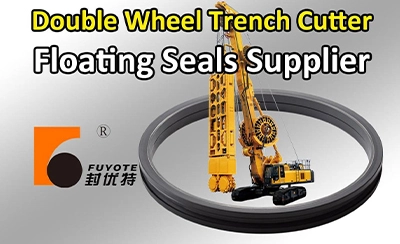 Double wheel trench cutter floating seals supplier